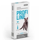 Капли на холку от блох и клещей для кошек до 4 кг Provet Profiline 4 шт/уп