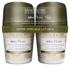 Antyperspirant w kulce Sanoflore Flora 48h 2 x 50 ml (ZES3337875729970)