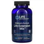 Мультивітаміни для дітей, Children's Formula Mix, Life Extension, 120 жув. таблеток, Ягідний смак