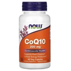 Натуральная добавка Now Foods CoQ10 200 мг 60 капсул