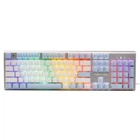 Клавиатура A4Tech Fstyler FS100 Icy Blue USB-A RGB Silver