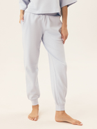 Spodnie dresowe damskie joggery BLOOVII Mavere 43068-05X L Błękitne