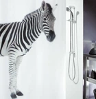 Шторка для ванной Spirella 10.11554 Zebra 180x200 см
