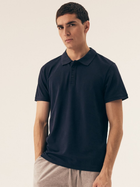 Koszulka polo męska Henderson Mile 43025-59X L Granatowa