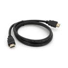 Кабель Merlion HDMI-HDMI HIGH SPEED 1.5m, v1.4, OD-7.5mm, круглый Black, коннектор Black YT-HDMI(M)/(M)HS-1.5m-7.5