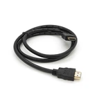 Кабель Merlion HDMI-HDMI HIGH SPEED 1m v1.4 OD-7.5mm Black