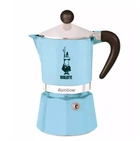 Гейзерна кавоварка Bialetti Rainbow Light Blue 130 мл. 3 чашки (BA159CAF788C)