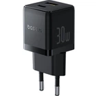 Мережевий зарядний пристрій Baseus Palm, USB-A+Type-C, 30 Вт, швидка зарядка QC/PD, Чорний (P1011160A113-00)
