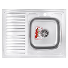 Мойка кухонная Zerix Z8060R-08-180MD (micro decor) (ZS0610)