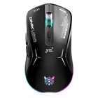 Ігрова бездротова миша комп'ютерна Onikuma CW917 | 2.4G, 800-4800DPI | з RGB підсвіткою black