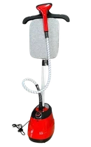 Відпарювач вертикальний для одягу Garment Steamer 2000W Червоний Паровий прас для всіх типів тканини