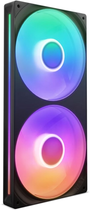 Chłodzenie powietrzem do PC NZXT F280 RGB Core Fan (Single Frame) Black (RF-U28HF-B1)