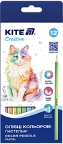 Олівці кольорові Kite Creative Pastel 12 шт (K-451)