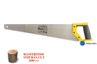 Ножівка по дереву Mastertool 500 мм 4T х 1" (14-2650)