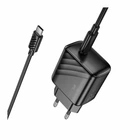 Зарядний пристрій Hoco CS24A USB-C 25W + Type-C to Type-C Black