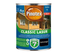 Лазурь-лак антисептический PINOTEX CLASSIC LASUR EURO для древесины матовый палисандр 3л