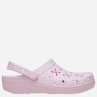 Chodaki damskie Crocs Classic Floral Cut Out Clog 210927-6ZW 41-42 (M8/W10) Jasnoróżowe (198445118159)
