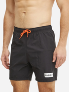 Spodenki kąpielowe męskie Napapijri V-Box Logo NP0A4IBK0411 S Czarne (198265071740)