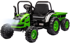 Traktorek z przyczepką Milly Mally Farmer Zielony (5901761129069)