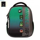 Рюкзак школьный ортопедический 35х28х15см YES Н-100 Minecraft Icons 559861+сумка в подарок