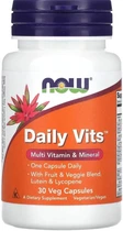 Мультивітаміни та мінерали Now Foods Daily Vits 30 вег капсул в упаковці (ARE-574398)