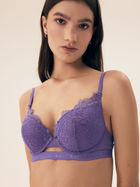 Бюстгальтер Push-up з кісточками мереживний Bloovii Ocrissa 42244-54X 75A Синій (5903972543436)