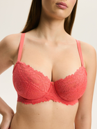 Biustonosz damski bez Push Up usztywniany Esotiq Lynn 42330-32X 95D Czerwony (5903972563748)