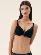 Бюстгальтер Push-up з кісточками мереживний Bloovii Verina 42504-99X 75A Чорний (5903972544471)