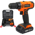 Аккумуляторная дрель-шуруповерт 18v Kraft&Dele KD1572 1300 А/ч
