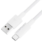 Кабель ACEFAST C18-04 USB to Type-C braid charging data cable 3A 1.2m White (6974316284260)