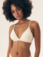 Biustonosz damski bez Push Up braletka Henderson Nashwa 42834-01X M Kremowy (5903972506745)