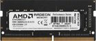 Pamięć RAM AMD SODIMM DDR4-2666 4096MB PC4-21300 Radeon R7 (R744G2606S1S-U)