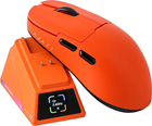 Беспроводная магнитная мышь Ajazz AJ159 APEX PAW3950 400 мАч RGB Оранжевый