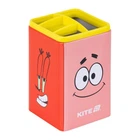 Стакан для ручек Kite Sponge Bob "Губка Боб" металлический квадратный (SB25-105)