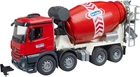 Машинка игрушечная Bruder Бетономешалка MB Arocs (03655)