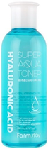 Тонер для обличчя FarmStay Hyaluronic Acid Super Aqua зволожуючий 200 мл (8809809800956)