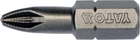 Бита торцевая PZ2x25мм, 1/4", (6,35мм), (10шт), AISI S2, NON SLIP SYSTEM, YT-04712, Yato