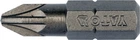 Бита торцевая PZ2x25мм, 1/4", (6,35мм), (10шт), AISI S2, YT-78135, Yato