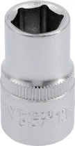 Головка торцева 1/2" 13мм L=38мм, 6гр, CrV, YT-1206, Yato