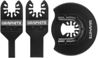 Zestaw brzeszczotów do metalu Graphite 3 szt 56H072 (5902062022134)