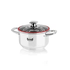 Кастрюля Krauff Prime Chef со стеклянной крышкой 12 см 0.7 л