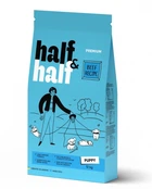Сухой корм Half&Half для щенков всех пород с говядиной