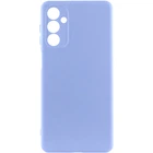 Чехол для Samsung Galaxy A16 4G (A165)/A16 5G (A166) GETMAN TPU Liquid Silk Full Camera Сиреневый/Light purple
