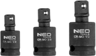 Zestaw przegubów udarowyh NEO Tools 1/4", 3/8", 1/2" 3 szt 10-256 (5907558469646)
