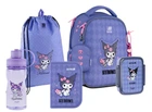 Шкільний набір 5 в 1 Kite Education Kuromi SET_HK25-555S-2 (рюкзак, пенал, сумка, ланч, пляшечка )