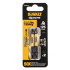Набір біт DeWALT, ударні, IMPACT TORSION, Torx, T25, L=57 мм, 2 шт (DT70534T)