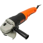 Шліфмашина кутова мережева BLACK+DECKER, 1200 Вт, d=125 мм, 11000 об/хв, вага 2.7 кг (KG1202)