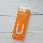 Mini-Jack 3.5 мм кабель Hoco UPA31 Spring Aux Audio Cable 3м Белый