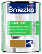 Эмаль Sniezka Supermal масляно-фталевая орех светлый F555 0.8 л