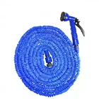Шланг растягивающийся XHOSE 60 м 200 FT синий с пистолетом